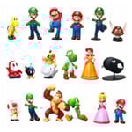 Super Mario 18-pack figurer julklappar