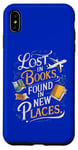 Coque pour iPhone XS Max Perdu dans des livres trouvés dans de nouveaux endroits, amateur et lecteur de voyages