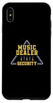 Coque pour iPhone XS Max Funny Music Dealer Security Un producteur de musique et des ingénieurs du son