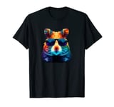 Funny Hamster with Sunglasses for Mouse & Rodent Lovers T-Shirt