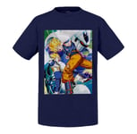 T-Shirt Enfant Dragon Ball Z Cooler Fights Freezer Manga Anime