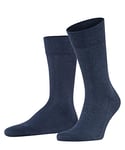 FALKE Men's Sensitive London M SO Cotton With Soft Tops 1 Pair Socks, Blue (Navy Melange 6127) new - eco-friendly, 11.5-14