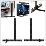 Simple TV Sound Bar Mount Brackets Home Audio Speaker Stands for Samsung Sony