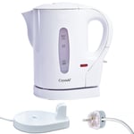 Travel Kettle Portable Electric 1L Camping Caravan Kitchen Hotel Jug Holiday New