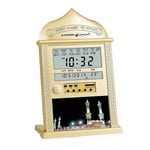 Azan Moské Väggklocka Islamisk Moské Azan Kalender Muslimsk Bön Väggklocka Alarm Ramadan Heminredning