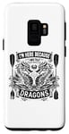 Coque pour Galaxy S9 Dragon Boat Crew Paddle et Dragon Boat Racing
