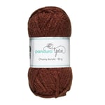 Garn Chunky Acrylic 50g brun