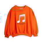 Mini Rodini Note Sweatshirt Red | Röd | 92/98 cm