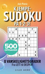 Kjempe-sudoku på 1-2-3 - 500 varierte oppgaver inkludert 50 sudoku fra djevelen!