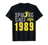 Spiking Since 1989 Retro Roundnet Player T-Shirt