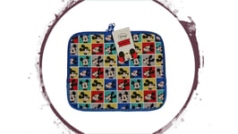 Disney Mickey Mouse Tablet case iPad Sleeve Cover Book Notepad Padded Protection