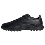 adidas Predator 24 League Turf Boots Sneaker, Core Black/Carbon/Core Black, 2.5 UK Child
