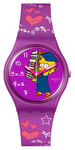 Swatch SO28Z118 x The Simpsons CLASS ACT (34mm) Purple Lisa- Watch