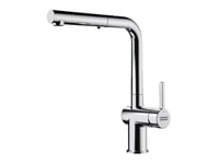 Kitchen Sink tap with a Pull-Out spout and Spray Function from Franke Active L Pull-Out Spray - Chrome - 115.0653.379