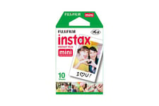 Fujifilm Instax Mini farvefilm til umiddelbar billedfremstilling (instant film) - ISO 800 - 10