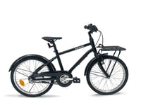 Lasten pyörä Kronan P20 3-vaihteinen musta 20" one-size