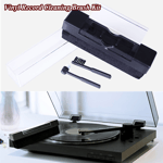 3 in 1 Vinyl Record Cleaning Brush Kit Velvet Anti-Static Cleaning Disinfection