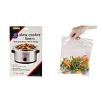 Toastabags Slow Cooker Liner (Pack of 25) & Microwave steam (Pack of 100) Standard Bags