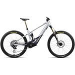 EL-MTB Orbea Wild M-ltd Halo Silver-Tanzanite Carbon View Matt l 2024
