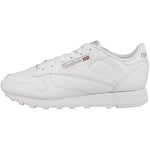 Reebok Femme Classic Leather Sneaker, Washed Clay/Supercharged Coral/Chalk, 39 EU