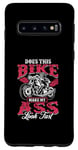 Coque pour Galaxy S10 Does This Bike Vintage Motorcycle Club Amateur