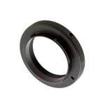 Pro Lens Adapter for use with T2 lenses. Compatible with Nikon DSLR Cameras. F Mount.