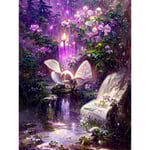 30x40cm 5D DIY Diamantmålning Full,Maison de Rêve#V,DIY Diamant