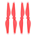 4pcs 5332S Propellers/Fit For - DJI Mavic/Air Drone Accessories Quick Release Blade 5332 Props Replacement Spare Parts Red Blue White (Colore : Red)