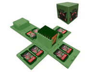 【Nom du magasin: WISETONY®】Boîtes de rangement avec 16 poches pour jeux Nintendo Switch - Vert - Monster Hunter