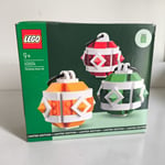 LEGO Christmas Tree Baubles Decor Set 40604 VIP GWP - New & Sealed