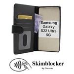Skimblocker Plånboksfodral Samsung Galaxy S22 Ultra 5G