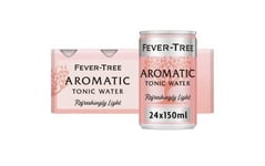 Fever-Tree Refreshingly Light Aromatic Tonic Water 8 x 150ml Pack of 3 Total ...