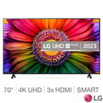 LG Slim Design 70UR80006LJ 70 Inch 4K Ultra HD HDR10 HLG AI Sound Pro Smart TV