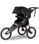 Out n About nipper sport V5 pushchair Summit black with Raincover birth to 22 kg