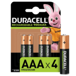 Duracell AAA Rechargeable Ultra Batteries (4 Pack)