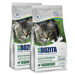 Bozita Katt Active & Sterilized Grain Free Lamb 10 kg x 2