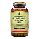 Solgar Extra Strength Glucosamine Chondroitin MSM 120 Tablets BBE 08/2024