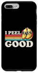 Coque pour iPhone 7 Plus/8 Plus Jeu de mots à la banane « I Peel Good » Funny Banana