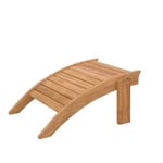 Westport Chair Company Newport Adirondack skammel, Teak Brun