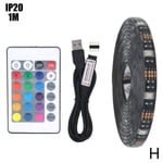 Usb Led Strip 5050 Rgb Changeable Tv Background 50cm 5m H Not Waterproof 1m