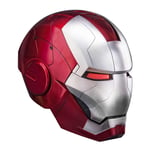 nihiug 1 / 1MK5 live-action Iron Man mask helmet voice control/manual opening/closing/remote control cosplay wearable model includes platform, helmet-OneSize