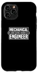 Coque pour iPhone 11 Pro Ingénieur mécanique drôle - Génie maléfique intelligemment