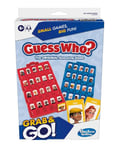 Guess Who? Grab and Go Game, Original Guessing Game for Children, Portable 2 Player Game, Travel Game for Kids