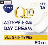 NIVEA Q10 Anti-Wrinkle Power Firming Day Cream (50ML), Anti-Wrinkle Face Day UK