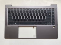 HP ZBook Firefly 14 G7 M14635-031 English UK Keyboard Palmrest with STICKER NEW