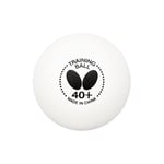 Butterfly Ballon d'entraînement 40+ - 40+ balles utilisées pour l'entraînement - La boîte Comprend 120 balles d'entraînement Blanches - Plus de 40 balles d'entraînement sont comparables à Une Balle à