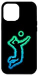 Coque pour iPhone 15 Pro Max Volley-ball Volleyball Enfant Homme