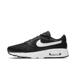 NIKE Men's Air Max Sc Sneaker, Black Blanco, 3.5 UK