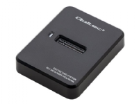 Qoltec - SSD-dockningsstation - fack: 1 - M.2 - M.2 Card (PCIe NVMe & SATA) - USB 3.1 (Gen 2) - svart
