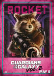 Guardians Of The Galaxy Vol2 Movie Poster Framed or Unframed Glossy Poster (A1-594 × 841 mm Unframed)